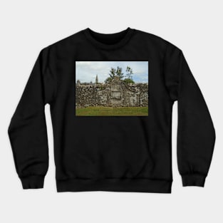 Falkland Cemetery, Scotland Crewneck Sweatshirt